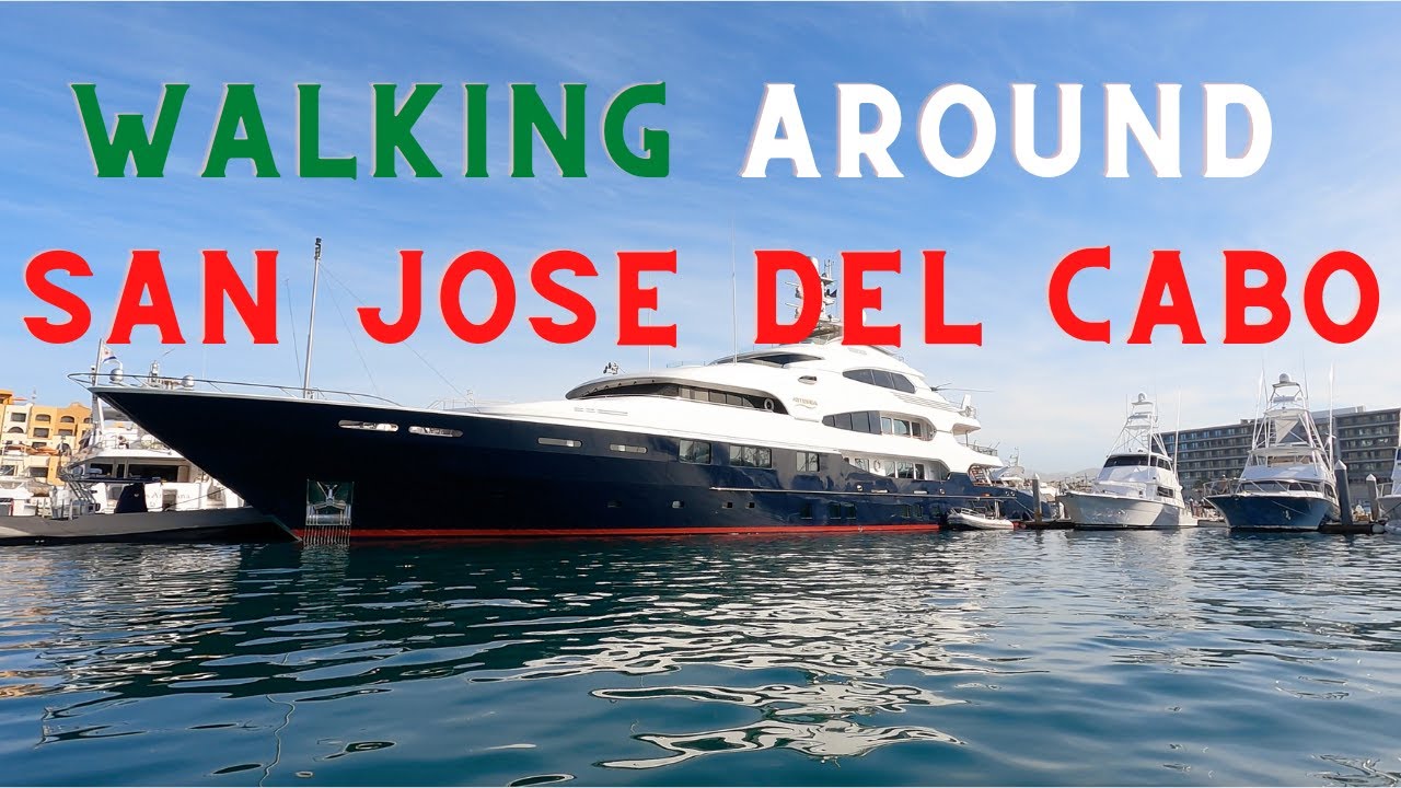 WALKING AROUND ZONA HOTELERA OF SAN JOSE CABO-DEDICATED TO ALL CUBANS FIGHTING FOR THEIR FREEDOM! 4K
