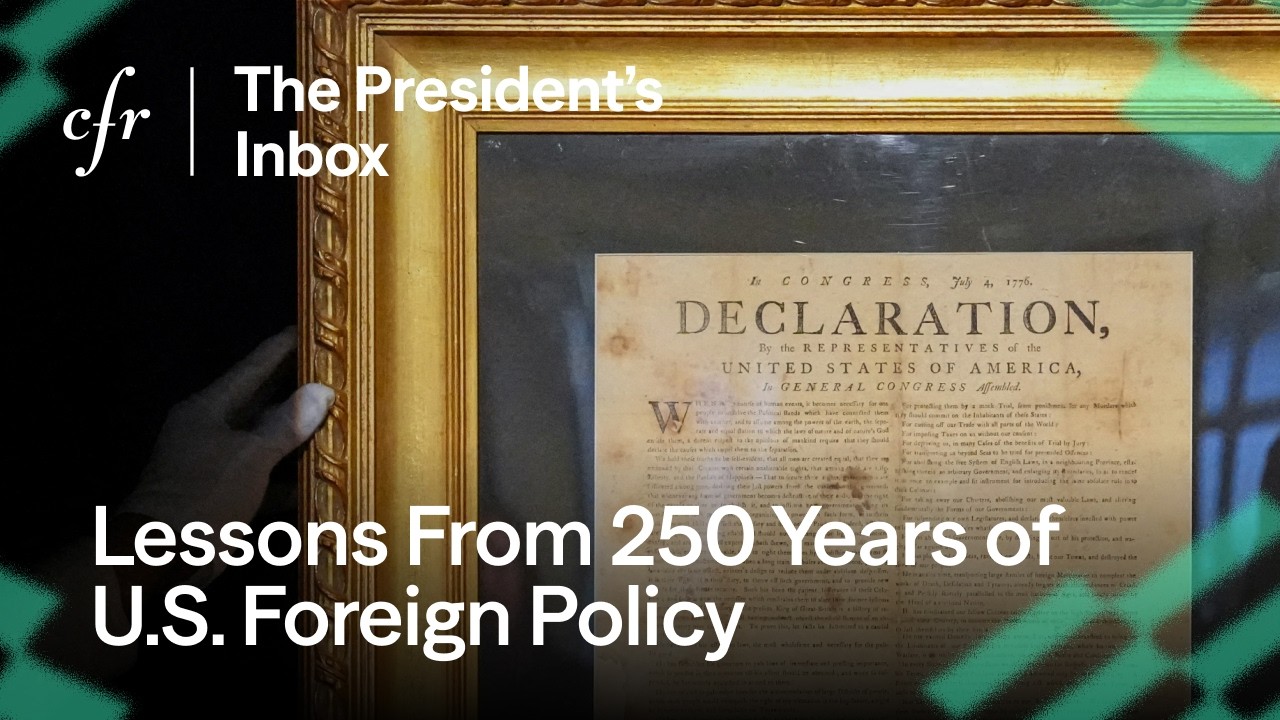 Lessons From 250 Years of U.S. Foreign Policy, With Robert Kagan | The President&rsquo;s Inbox