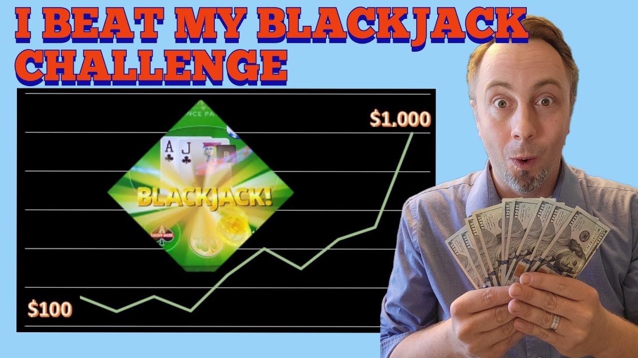 I Turned $100 into $1,000 playing Video Blackjack!🔥😎