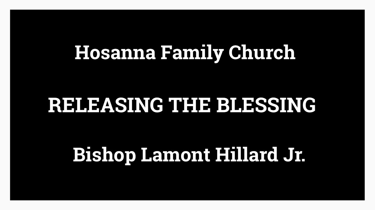 Hosanna Family Church | 7:30pm Midweek Refuel | “RELEASING THE BLESSING” [3-4-26]