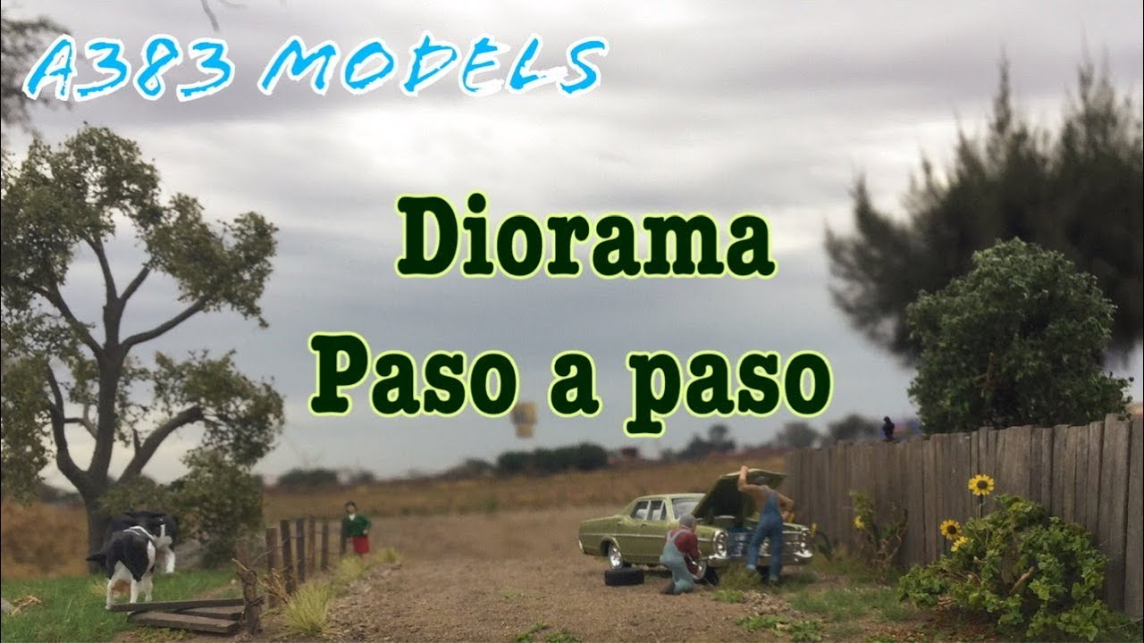 Crea tu propio DIORAMA REALISTA...!