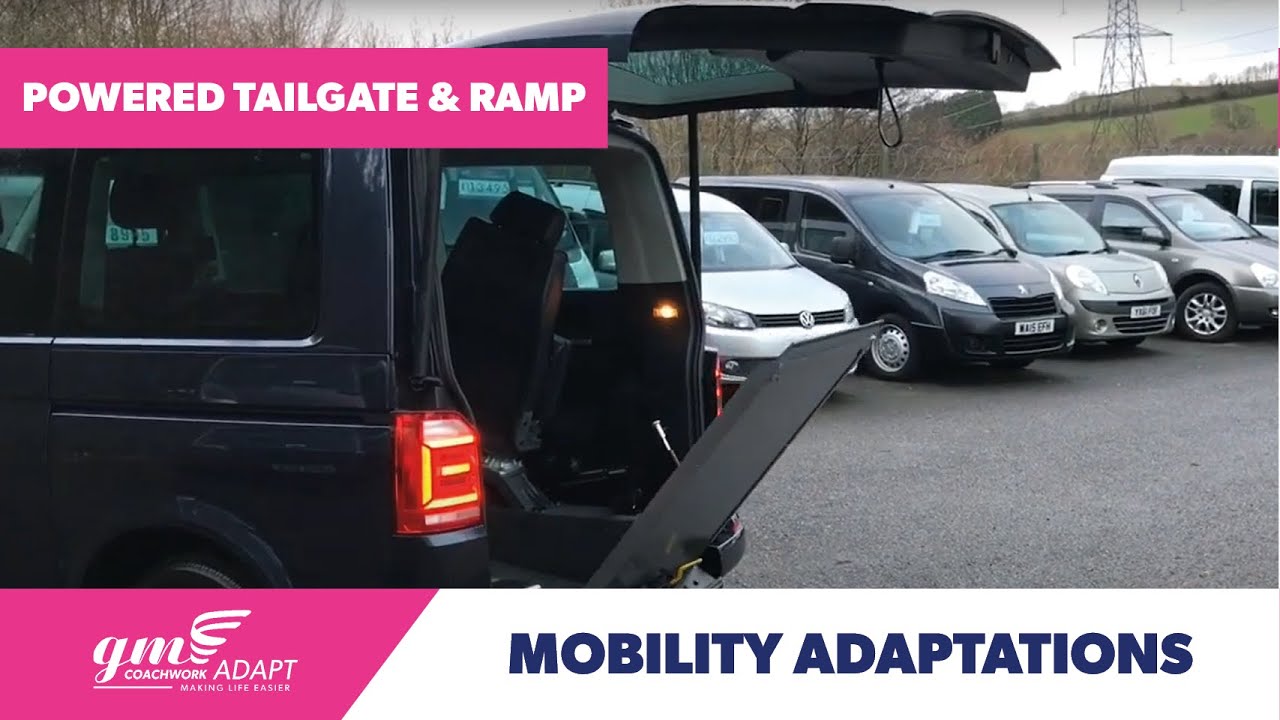 Powered tailgate and ramp | Mobility Adaptations from GM Coachwork