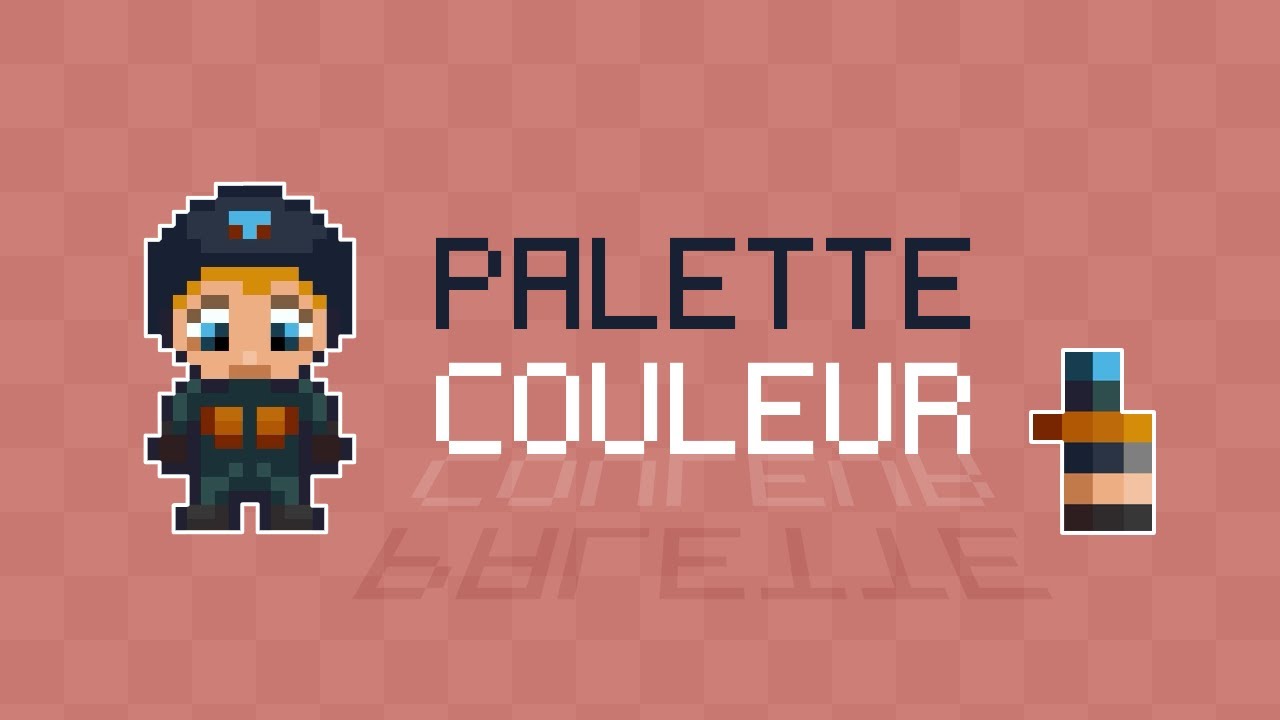 [ TUTO ] Créer PALETTE couleur PERSONNAGE PIXEL ART