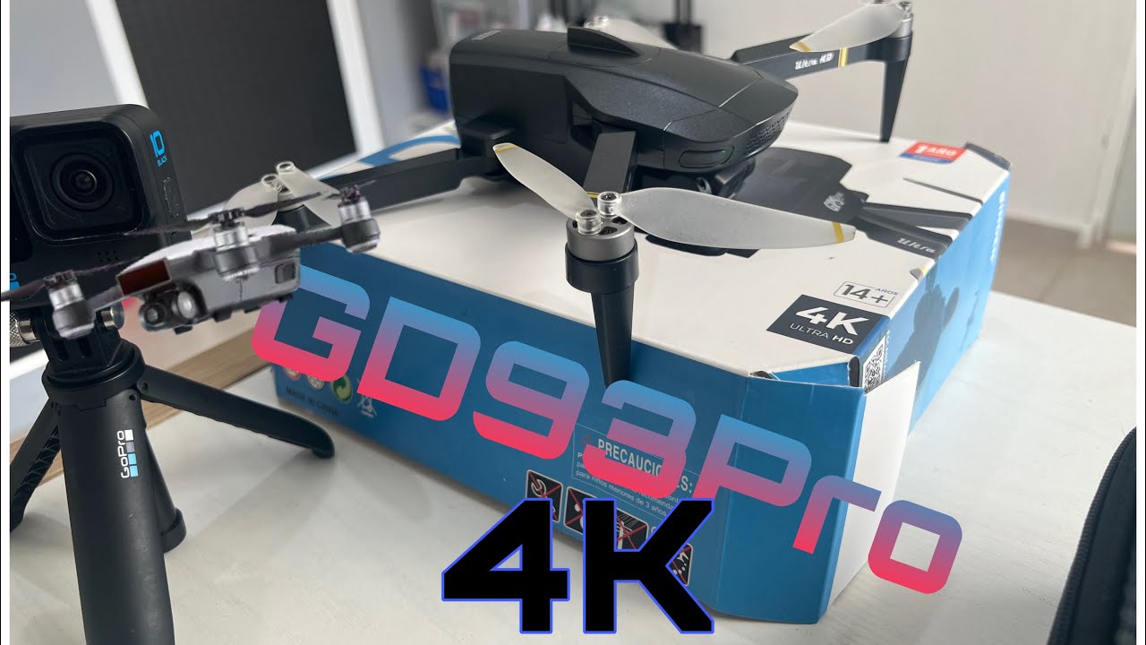 Drone GD93 Pro 4K//Binden 😱