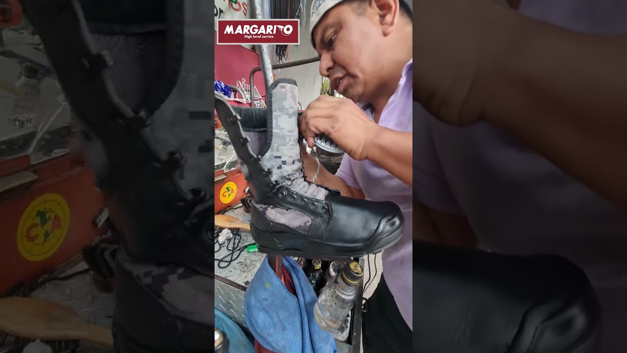 Dejamos chulas botas de la guardia nacional.