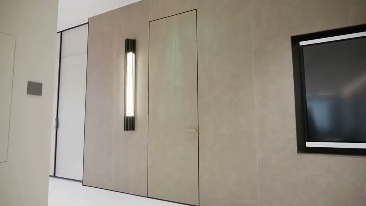 Modern Interior Door | Frameless Door | Hidden Door | Sliding Door | Bk Ciandre