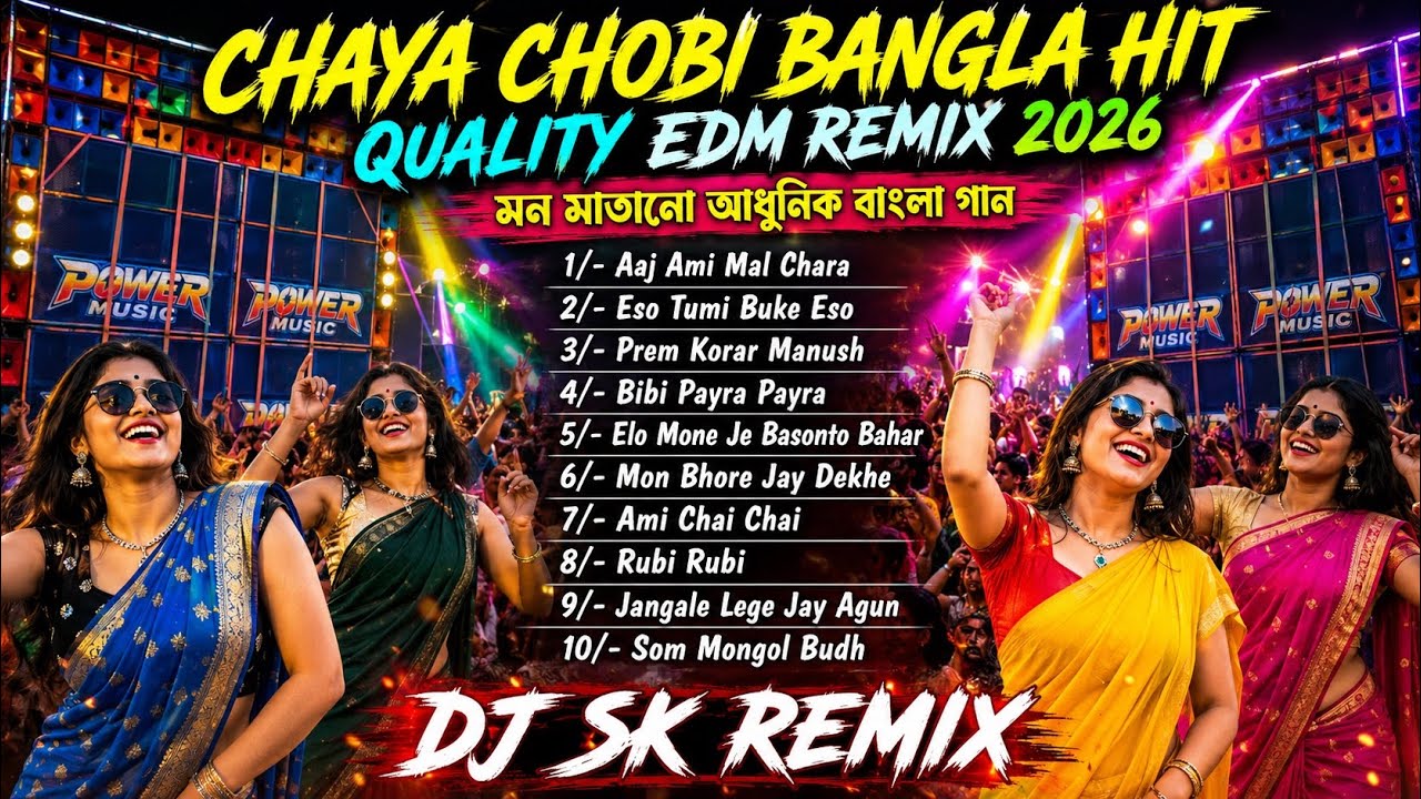 Bangla Chaya Chobi Hit Song 😉 Dj Sk Remix New Style Quality Edm Remix Song 2026 🎧 Dj Susovan Remix ✨