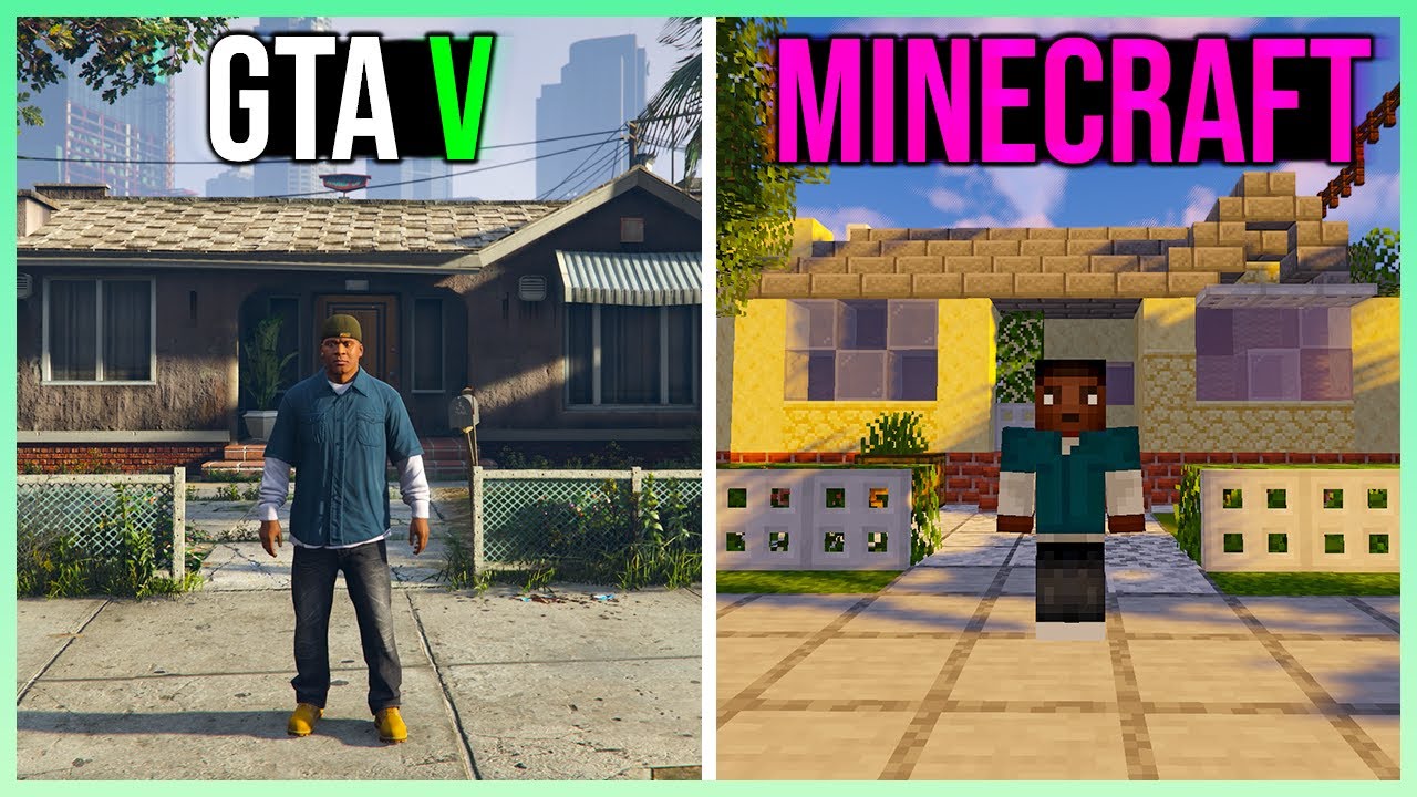MAPA GTA V w MINECRAFT