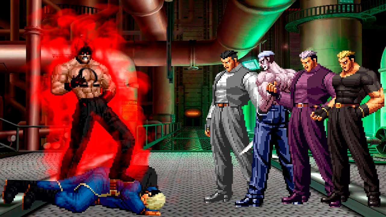 [KOF Mugen] Rugal Sasin Neo vs Ryuji Yamazaki Team