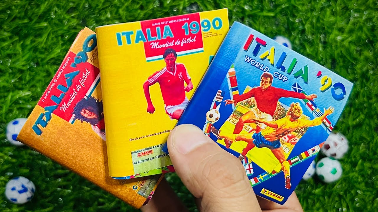 TUTORIAL MINI ALBUM ITALIA 1990 🇮🇹⚽
