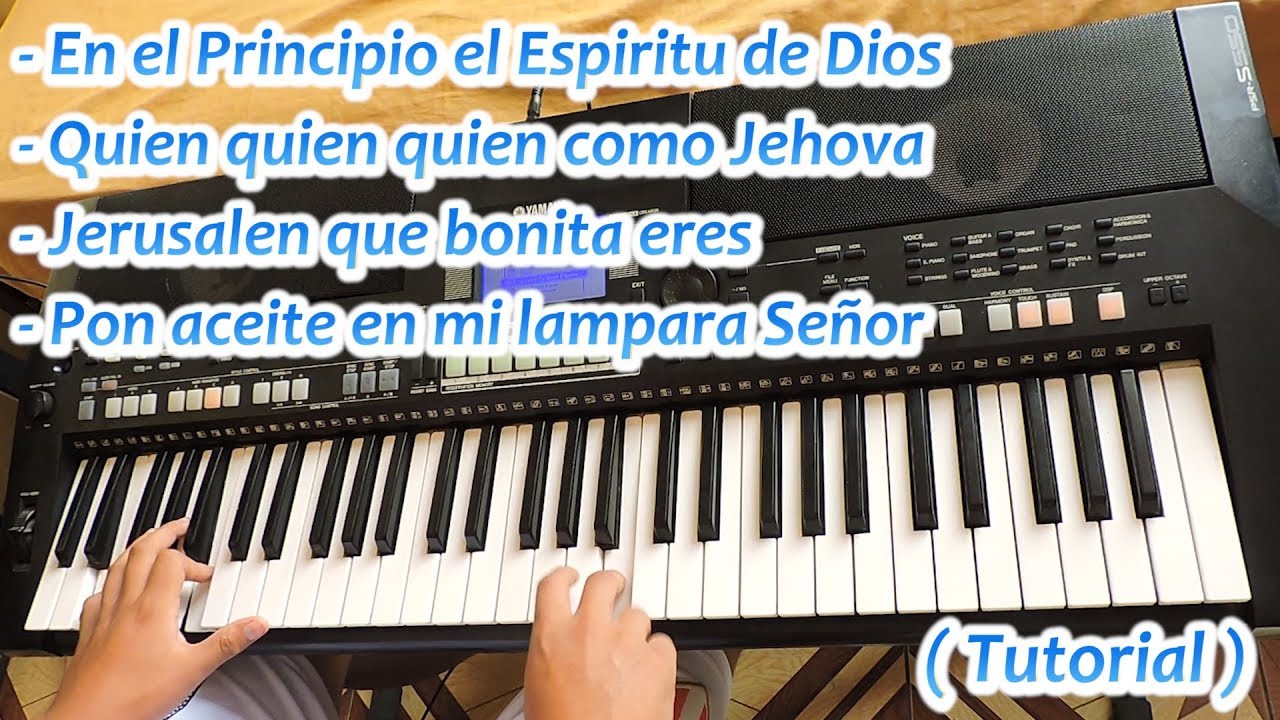 EBENEZER POPURRI TUTORIAL PIANO 🎧