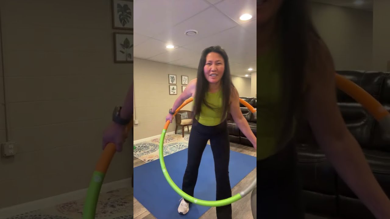 Tess Bisdak In Ohio is live! Workout 🏋️‍♀️/ hula hooping