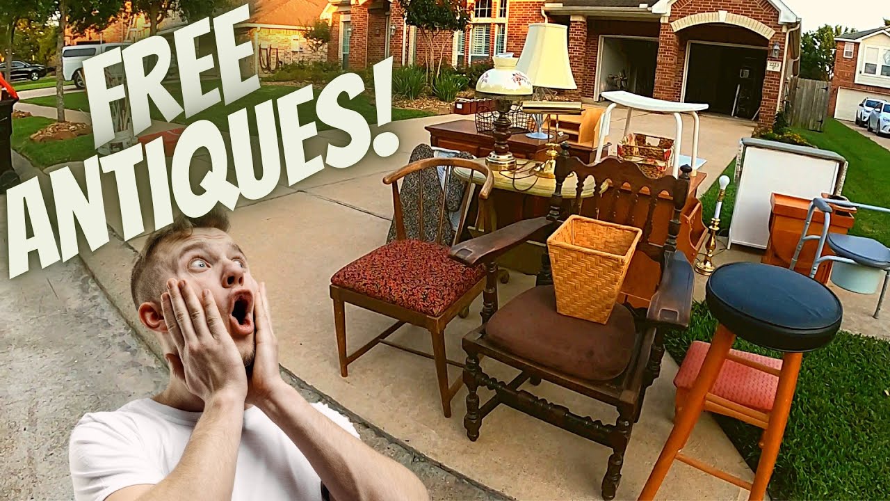 Free Antiques On In The Trash