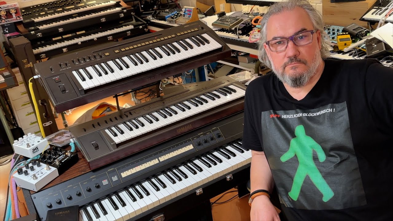 Yamaha GS2, CE20 & CE25 FM Synthesizer deeper review incl. interview excerpts with Reinhold Heil