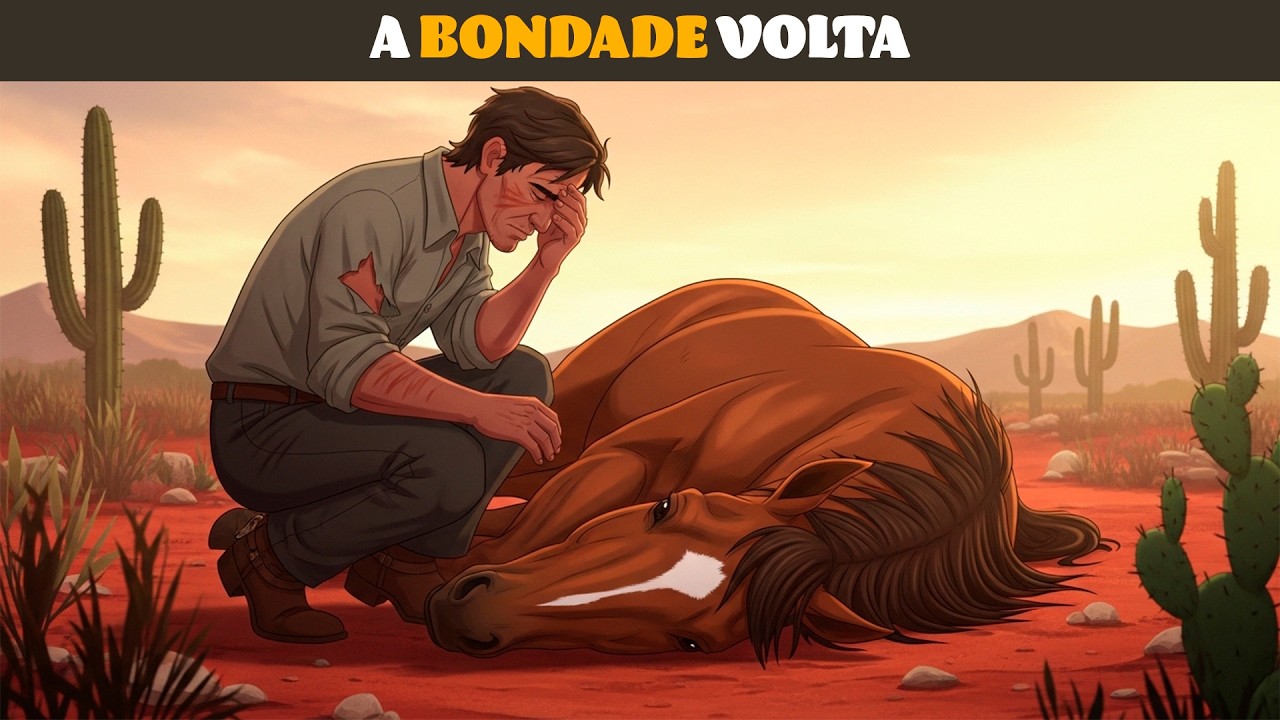O LENHADOR POBRE SALVOU O CAVALO MORIBUNDO — e foi levado a um tesouro que não esperava