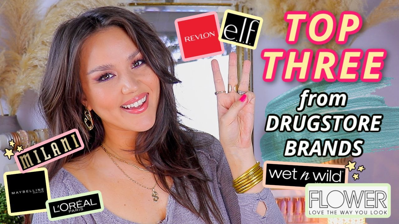 TOP 3 FAVORITES FROM DRUGSTORE BRANDS