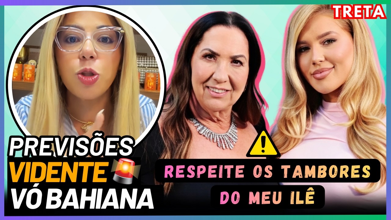 💥 TRETA I VIDENTE VÓ BAHIANA X VIRGÍNIA FONSECA E MARGARETH SERRÃO