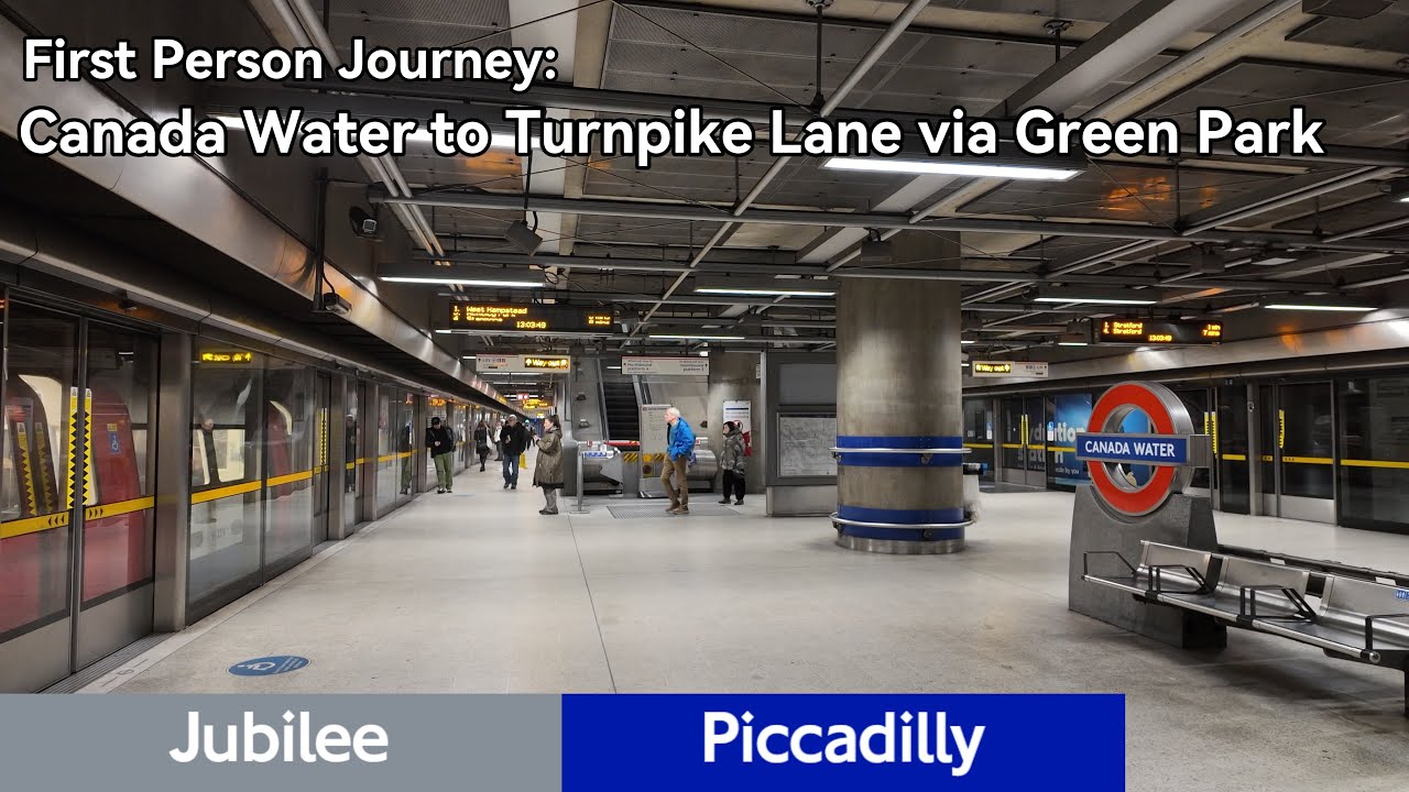 First Person Journey: Canada Water to Turnpike Lane via Green Park