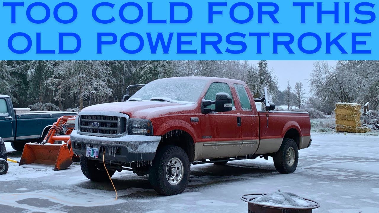 7.3 Powerstroke Холодный старт: Ледяной шторм 2024 года