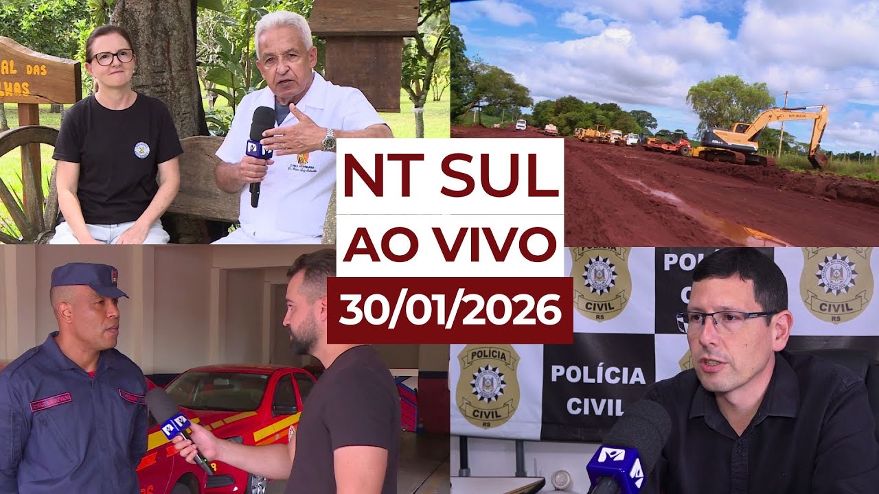 NT SUL AO VIVO 30-01-2026 | TV NOVO TEMPO