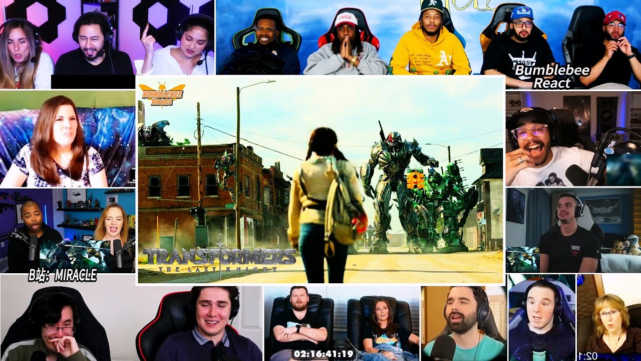 Autobots vs Decepticons-The Town Battle Scene | Transformers: The Last Knight (2017) reaction mashup