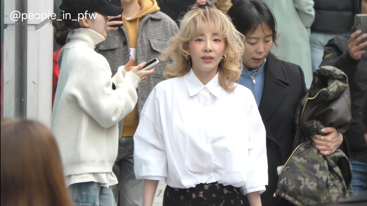 Dara 다라 / Sandara Park (2NE1) - Akris Fall Winter 2024/2025 fashion show in Paris - 03.03.2024