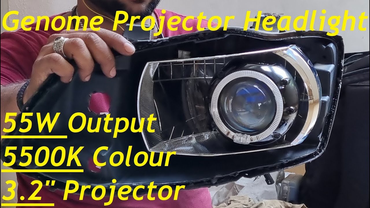 #Genome #BiXenon | Headlight Projector| #VW #Polo Headlight Upgrade| #55W Projector Installation :)