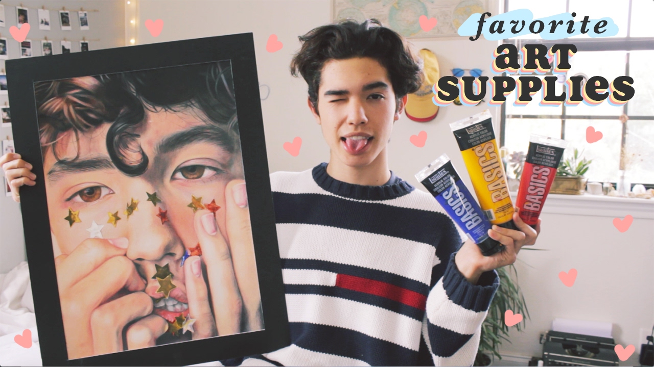 Favorite Art Supplies 🎨🌻 ( Drawing, Painting )