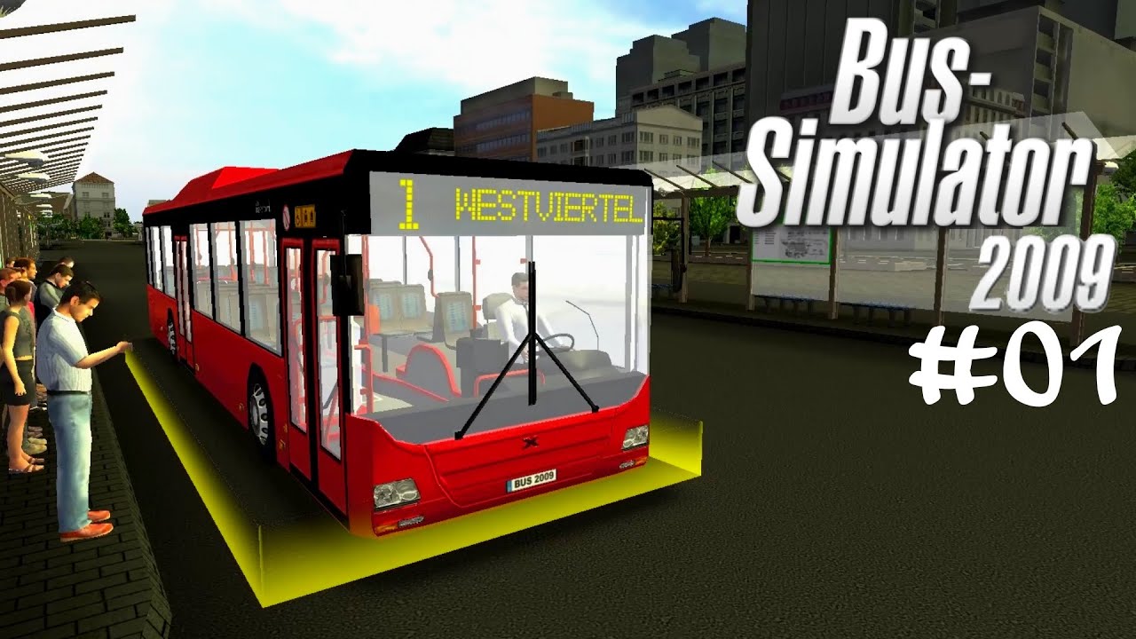 BS'09 #01 Erste Fahrt - neues  Glück ☆ Let's Play Bus Simulator 2009