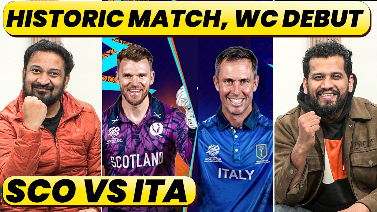 🔴ITA vs SCO : Can World Cup Debutants Italy surprise Scotland?