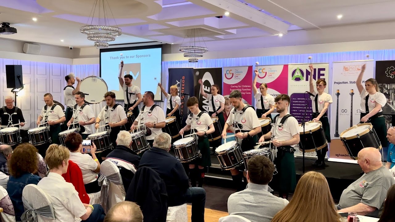 St Laurence O’Toole Drum Corps - Children’s Cancer Charity Concert 2025 - Drum Salute