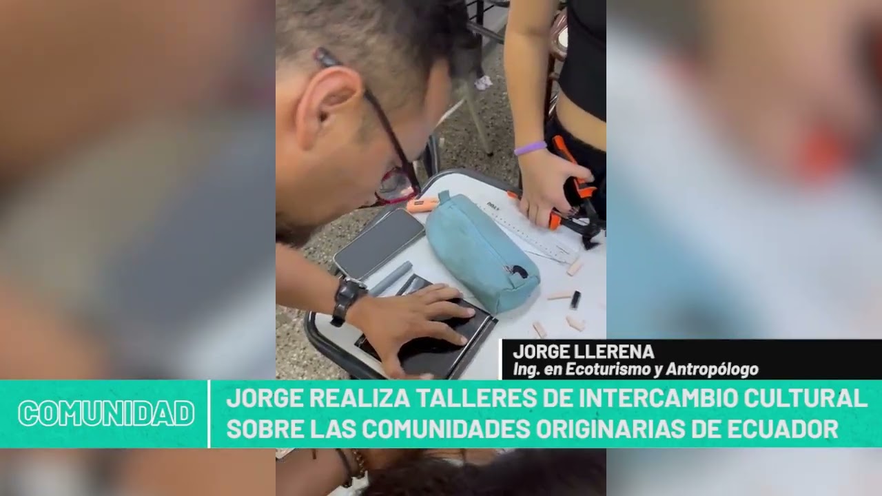 16 03 26 JORGE LLERENA Ing. Ecoturismo y Antropólogo NADIA AGUIRREZABALA Prof. Inglés y escritora