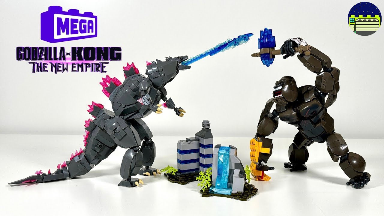 Обзор наборов MEGA Construx Godzilla X Kong