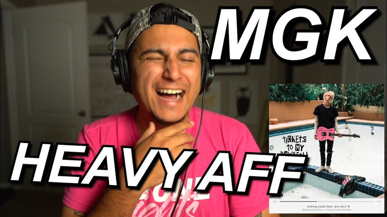 MACHINE GUN KELLY - NOTHING INSIDE/INTERLUDE REACTION!! | INTERLUDE WAS ROUGH