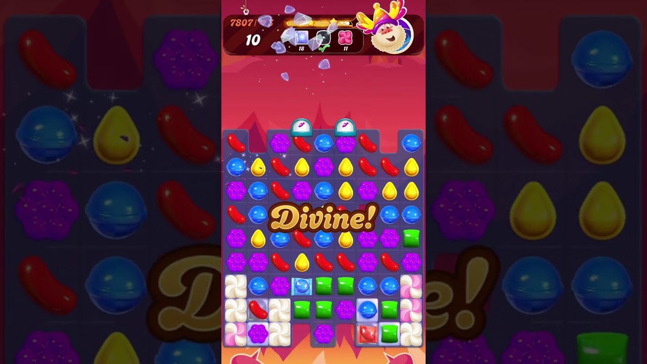 Candy Crush Saga, уровень 7807 | Без бустеров