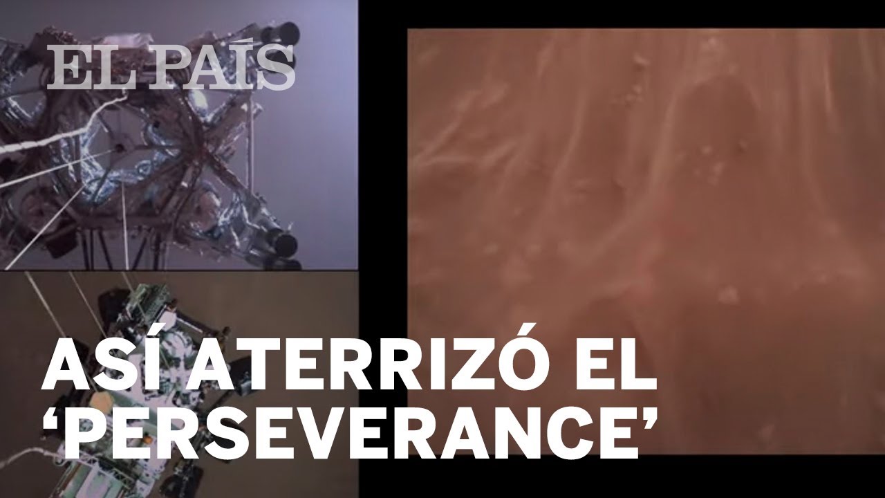 As&iacute; fue el ATERRIZAJE del 'Perseverance' en MARTE