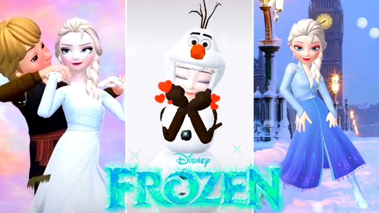Frozen Dance & Zepeto TikTok. Elsa, Anna, Olaf Dance #4