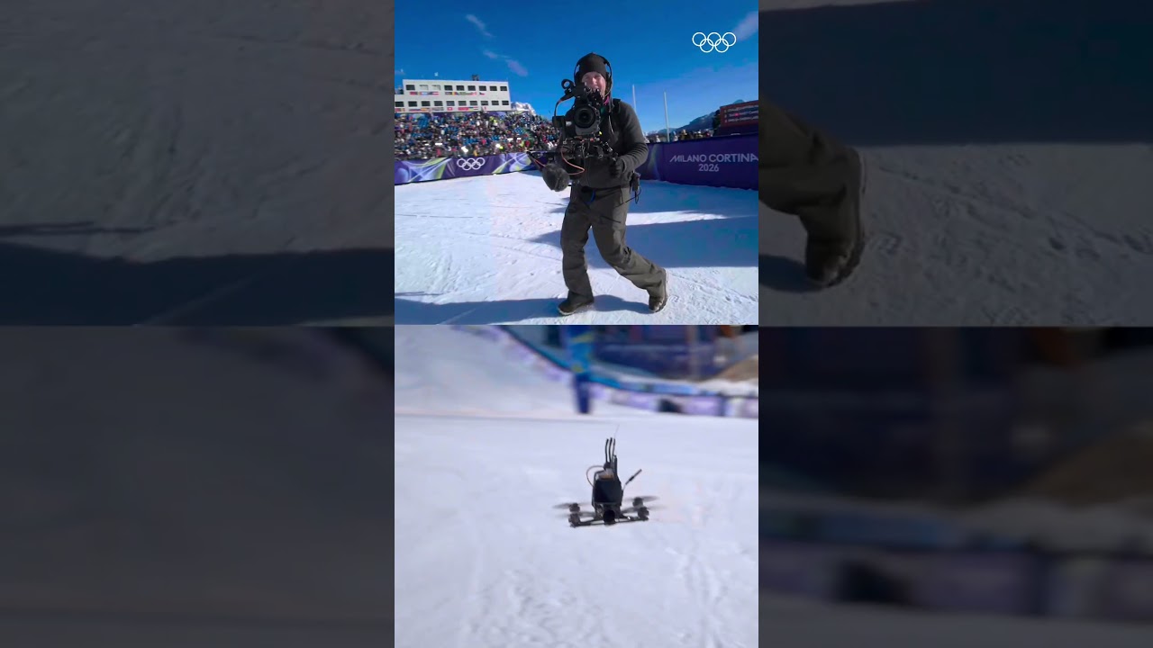 Here’s a sneak peek into how we got all the cool angles at #MilanoCortina2026!