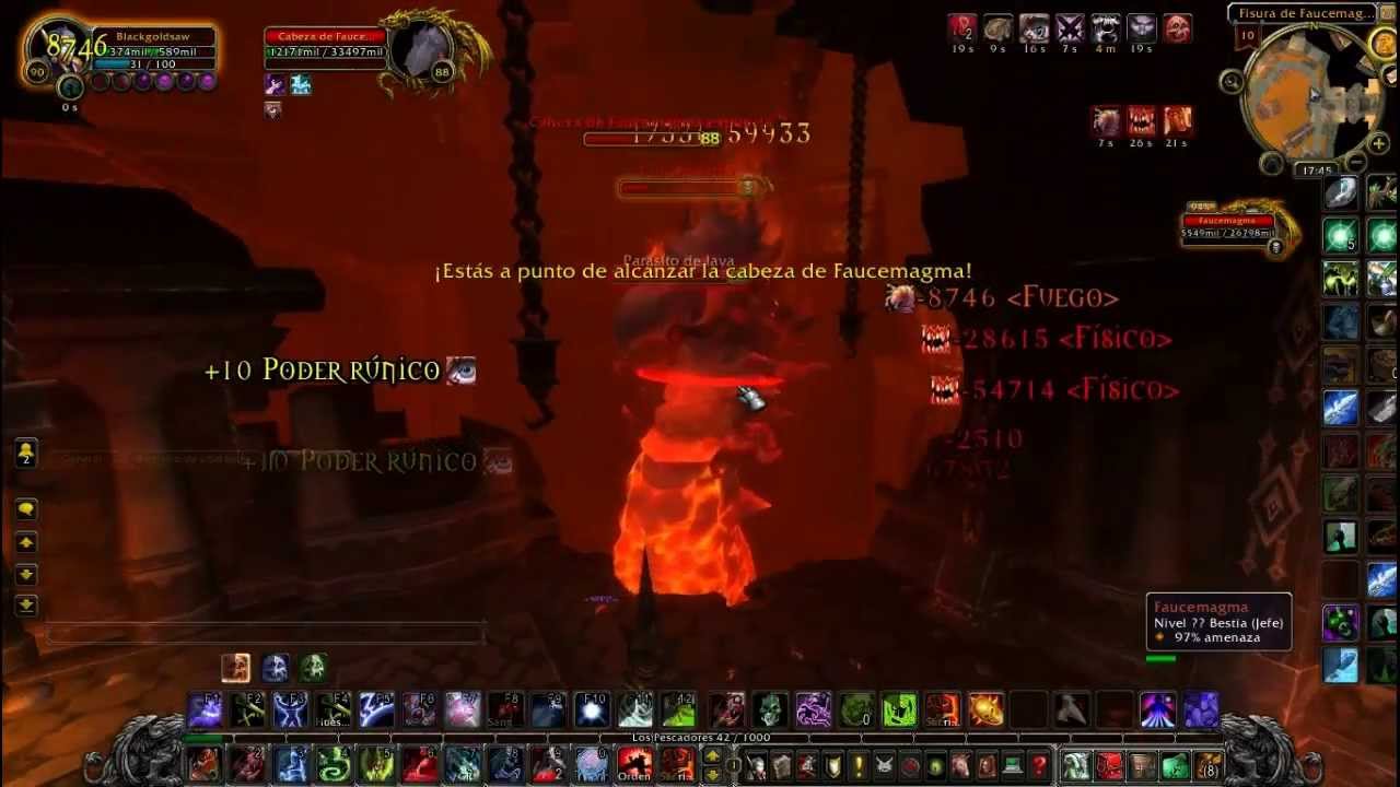 DK Blood Solo vs Faucemagma (Blackwing Descent)