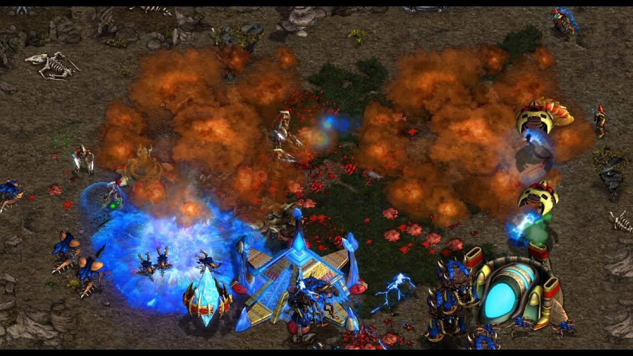 HOLD THE LINE! Larva! 🇰🇷 (Z) vs Snow! 🇰🇷 (P) on Polypoid - StarCraft - Brood War - 2024