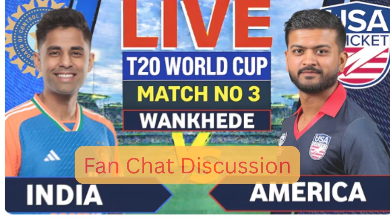 Ind  vs USA  World cup Match LIVE | Big Match Day | Score, Analysis & Fan Talk