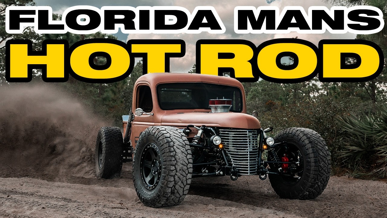 Insane Trophy Truck Inspired 1940s Chevy Hot Rod
