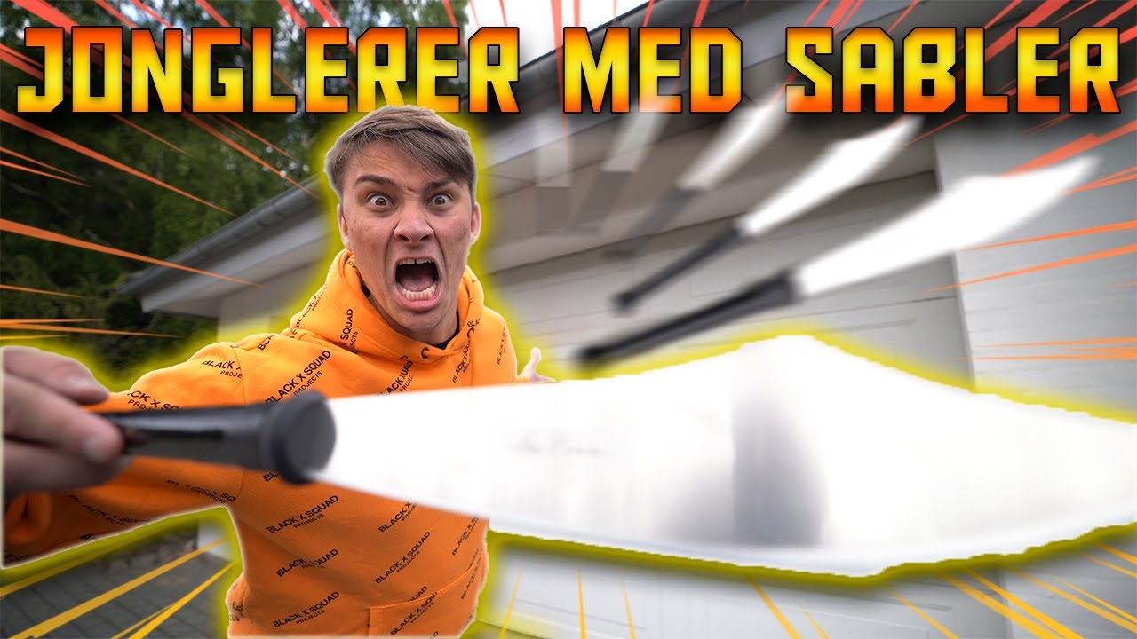 L&aelig;rer at jonglere med SABLER p&aring; en uge, og dette var resultatet.. (1 Uge Challenge)
