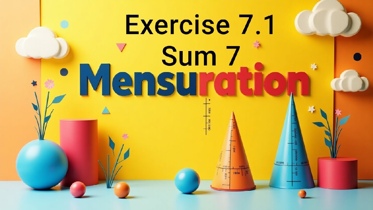 10th Maths. Chapter 7-  Exercise 7.1: Sum 7. Semacheer kalvi.