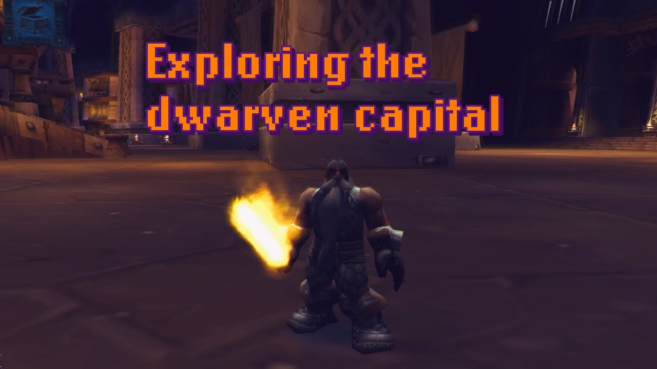 Old Ironforge: Exploring the WoW Alpha (0.5.3)