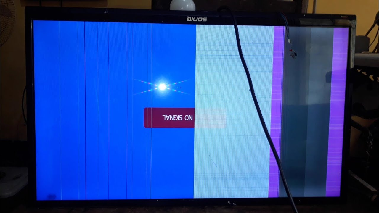 How to check a LED TV display ( panel ) ( sinhala )