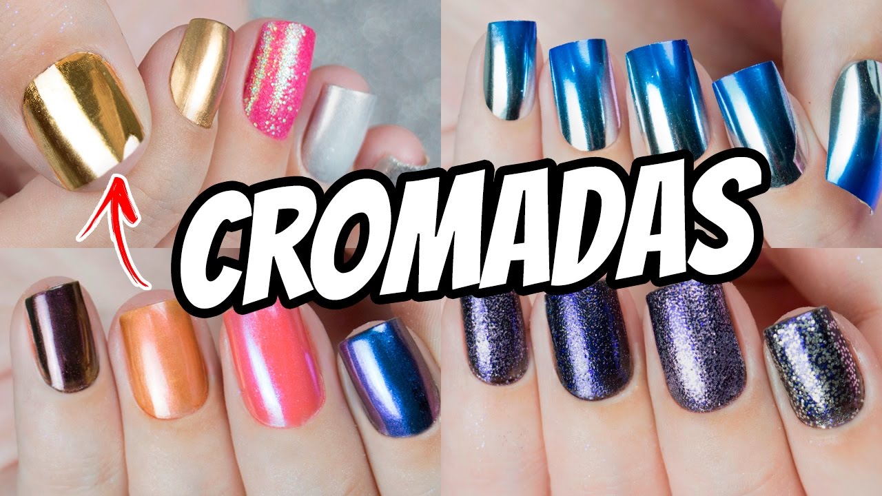 7 TRUQUES PARA FAZER UNHAS CROMADAS EM CASA - Ideia Rosa