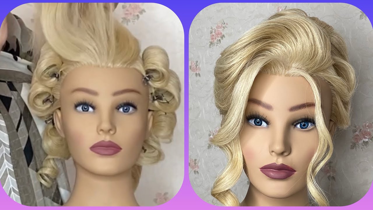 آموزش شنیون جمع بالا قسمت چهارم قسمت جلومو(اضافه کردن مو در قسمت جلو مو)