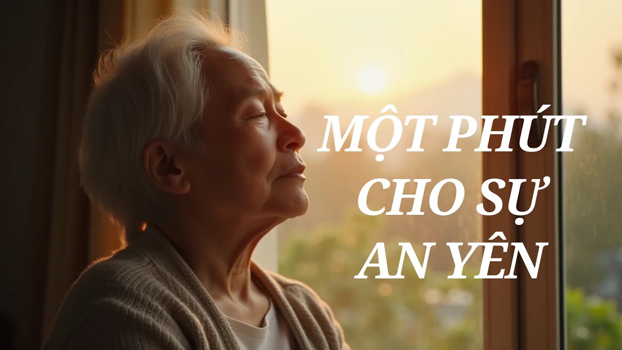 🌿 Hít Thở Chậm 1 Phút – Để Cơ Thể Và Tâm Trí Dịu Lại | An Nhiên Tuổi 50