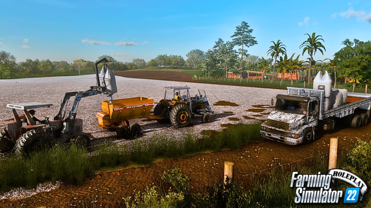 Recanto da Alvorada #Ep03 I Preparando o Solo e Fazendo Semeio de Cobertura l Farming Simulator 22